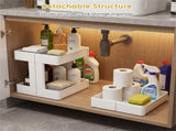 3 -Tier DIY Rolling Storage Cart,15.5" 14.5" 30" with Detachable Ventilated Trays for Kitchen & 75119826