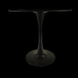 ZNTS Black Round Dining Table, 31.5" Tulip Table Kitchen Dining Table 2-4 People with MDF Table Top & W2189131693
