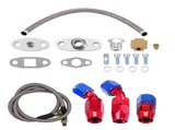 Universal Turbo Oil Line Kits Feed Return Drain Line fit for T3 T4 T04E T3T4 T70 ,GT28 84715310