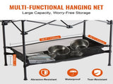1207055 CM Portable Outdoor Folding Picnic Table, Lightweight Aluminum Roll-Up Camping Table with 23613568
