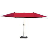 Outdoor beach umbrella/Double-Sided Market Umbrella 45957691