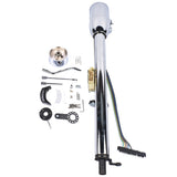 32" Chrome Stainless Tilt Steering Column with Key Auto Hot Rod R91004C-32" 66328629