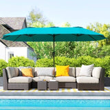 Outdoor beach umbrella/Double-Sided Sun Umbrella 92814494