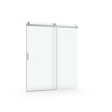 ZNTS 68 to 72 in. W x 76 in. H Sliding Frameless Soft-Close Shower Door with Premium 3/8 Inch W1573104182