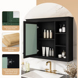 35'' x 27.5'' Medicine Cabinet, Wall Mounted Bathroom Storage Cabinet, Modern Bathroom Wall Cabinet N710P236930B