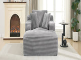 Full- compressed Chaise Lounge Sofa Bed 48.8" Upholstered Sofa Couch with Removable Pillows, Modern N719P288545E