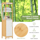 Vertical bathroom cabinet, bathroom storage rack 17858705