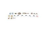 DBK9 Complete Rear-End Bolt-On Disc Brake Conversion Kit for Ford 8 Inch or 9 Inch Small Bearing 75626695