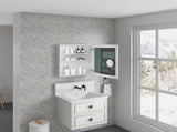 24'' W x 26'' H Surface Frameless Mirror Medicine Beveled Mirror Edges Bathroom Medicine W2287P250735