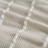 Full/Queen 3 Piece Cotton Yarn Dyed Comforter Set B03595747