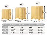 20"/24"/28" 3 pcs/set in ABS Spinner Wheel Luggage, Carry on Suitcase, with Cup Holder & USB Port & 33263068