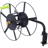Swivel Hose Reel Mount - 180 Degree Pivot Hose Hanger - Great for Garden Storage - Hose Holder W465P168173