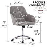 ZNTS TY Adjustable Office Chair, Home Bedroom, Ergonomic Swivel Chair, Backrest Seat, Comfortable for 19969524