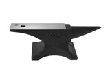Single Horn Anvil, 110Lbs/50kg Cast Steel Anvil, High Hardness Rugged Round Horn Anvil Blacksmith, W2885P288515