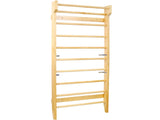 Gymnastics Wood Stall Bar, Multi-use Swedish Ladder- Wall Mounted Pull Up Bar-Physical Therapy for 15411160