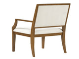 Indoor Upholstered Arm Dining Chairs With Rubber Wood,WalnutBeige N768P489281W