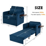 Adult Sleeper Chair Bed, 3-in-1 Convertible Sofa Chair Bed Pull-out Sofa Bed, Convenient Folding 93630922