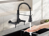 3 Functions Wall Mounted Bridge Kitchen Faucet W122562738