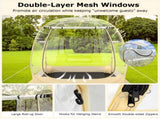 6 X 6 TF Instant Pop up Sports Tent with Carrying Bag and Floor Mat 86128230