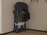 Adjustable Baby High Chair 0-6 Years Portable Infant Feeding Seat with Safety Belt, Silent 85779582