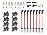 8 Pack Ignition Coil & Spark Plug & Wires Kit fit for Chevy Silverado 1500 GMC D585 99322524