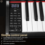 ZNTS GDP-203 88 Key Standard Full Weighted Keyboards Digital Piano with Metal 17048139