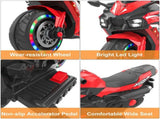 12V Electric Motorcycle for Kids, Powered Toy Motorcycle, Child Motorcycle Ride On with Light Wheels 68458242