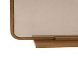 Gold TwoPanel Freestanding Fireplace Screen, 50" W 35" H Iron Mesh Fire Spark Barrier for Home N775P528961G