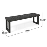 NESTOR BENCH, DARK GREY 63892.00SDGRYMP1