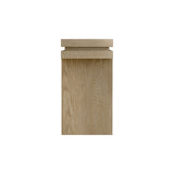 66" Extra Wide Real Wood Veneered Console Table, Minimalist Sofa Table Behind Couch for Entryway, W1435P312700