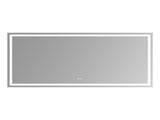 72"x36" LED Bathroom Mirror, Front-Lit and Back-Lit, 3 Color Tem Adjustable, Brightness Memory, 44295018
