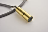 Touch Kitchen Faucet with Pull Down Sprayer-Brushed Gold 12755928