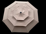 9Ft 3-Tiers Outdoor Patio Umbrella with Crank and tilt and Wind Vents for Garden Deck Backyard Pool W656127029