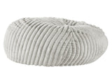 40 inch Minky Dove Grey Memory Foam Lounger B108P193087