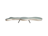 Multi-functional foldable lazy sofa chair, made of teddy velvet fabric, multi-purpose, suitable for W244P541997