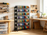 Filament Spool Storage Rack for 3D Printers, Spool Holder Shelf Organizer for 3D Printing Studio, 76848819