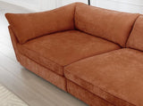 Sofa LSF Velvet-Orange W3041P293507