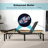 Adjustable Bed Base,Bed Frame with Head and Foot Incline,Anti-Snore, Wireless Control, TXL W1038P147923