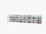 White, Small Size, 32PCS, 33*23*14cm, Shoe Box, Plastic Mesh, Freely Combinable 22838461