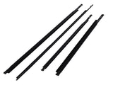 4PC Window Weatherstrip Moulding Trim Seal Belt fit for Toyota Yaris Sedan 20072016 43996375