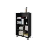 Charco Bookcase in Melamine with Six Shelves, White B128P244990