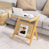 Modern Bamboo Edge Table 43813901