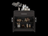 Cope kitchen Pantry in melamine with 2 doors and 1 drawer B128P485379