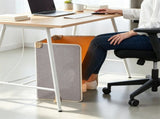 Under Desk Leg Warmer, 3-Sided Electric Foot Heater with 3 Heat Levels & Timer, Tri-Fold Portable 86471209