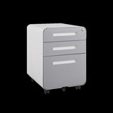 ZNTS 3 Drawer Mobile File Cabinet Under Desk Office,Simple Style Versatile Storage Cabinet for W1247P145909