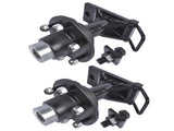 Pair Upgraded 6x5.5 Lug Superior Shipping Container Wheels,Bolt-on Spindle Kit 90325254