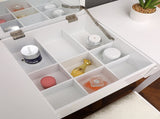 Flip Single Mirror Double Drawers Straight Feet Dresser White 53998961