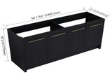 60 Inch Freestanding Bathroom Vanity -BVB09260BCT W999P182015