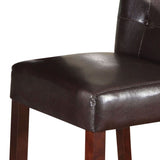 Espresso and Walnut Counter Height Stools B062P181290