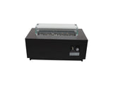 16 H x 42 W Steel Outdoor Fire Pit Table with Lid B120142336